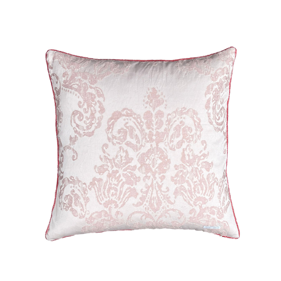 Fancy Blush Damask Pillow