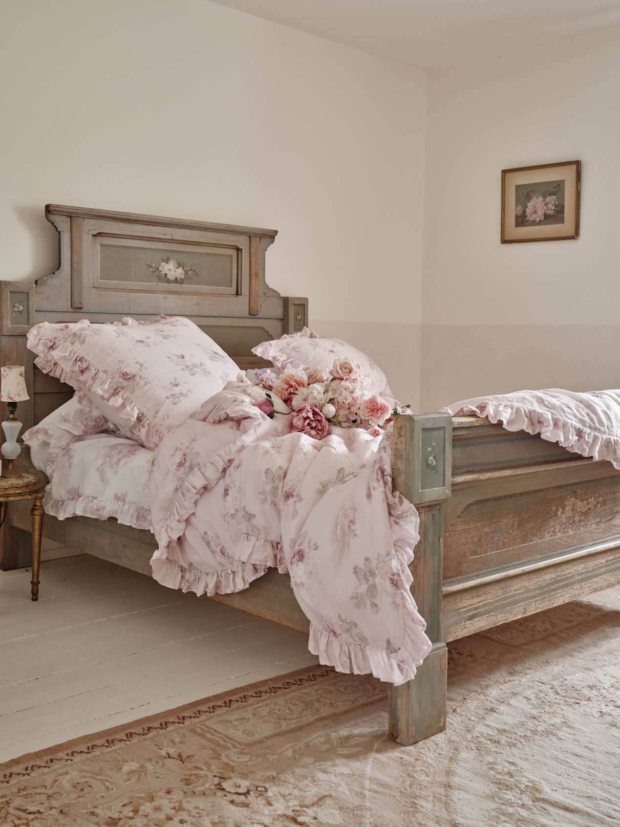 Rose Majesty Pink Linen – Rachel Ashwell Shabby Chic