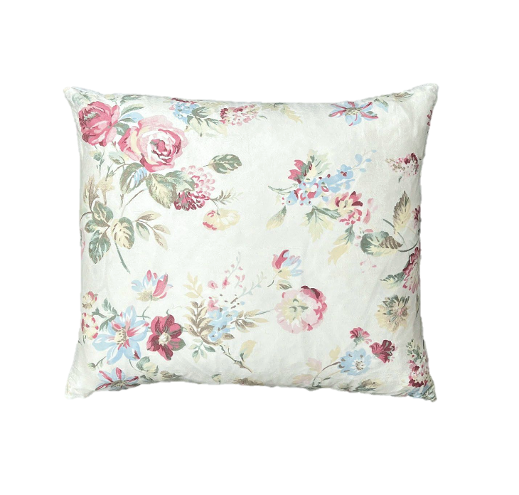 Rachel Ashwell® Heritage Floral Silk Pillow - Powder 17