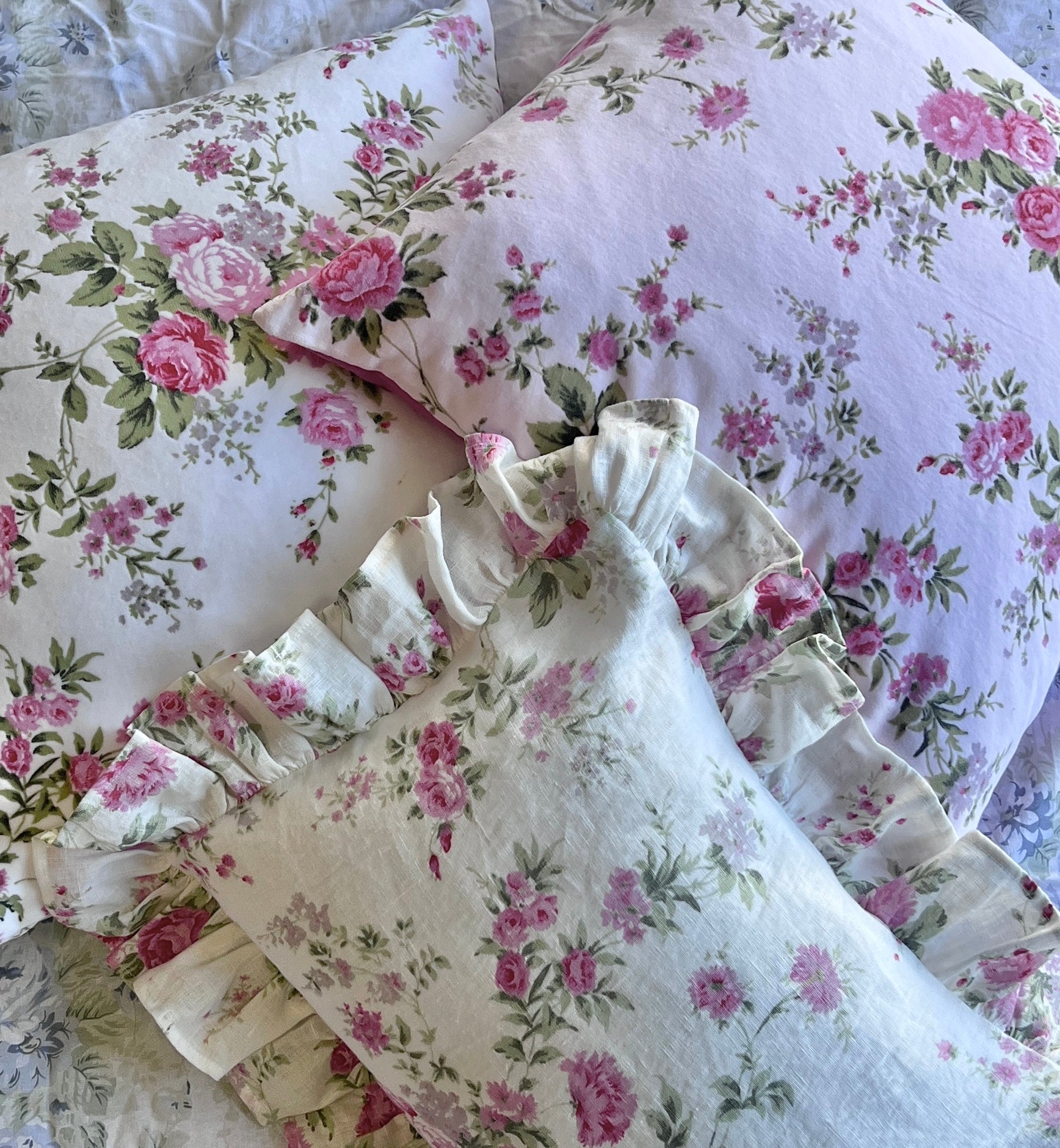 Wildflower Velvet Pillow