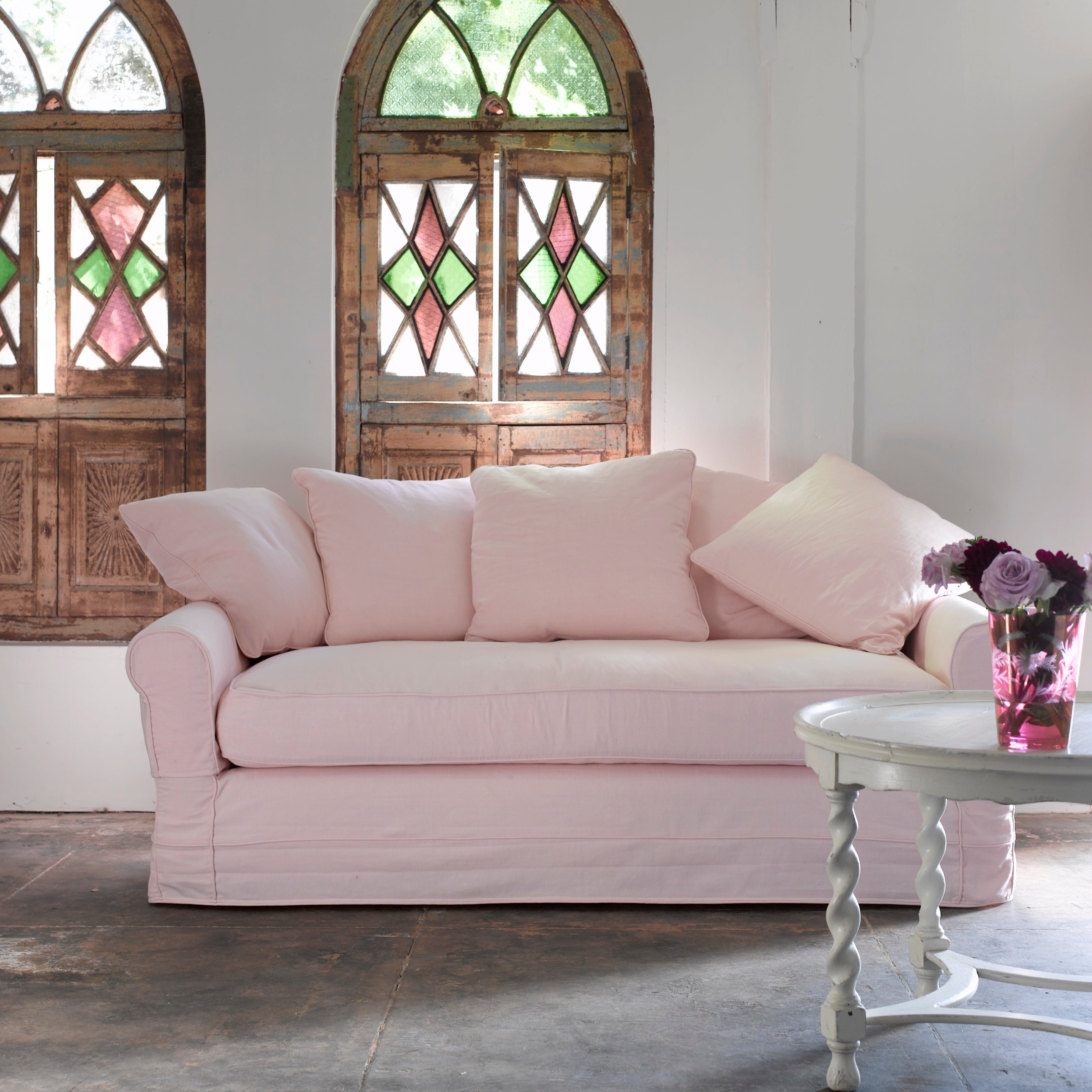 Curvy Arm Minimalist Sofa by Rachel Ashwell® – Rachel Ashwell