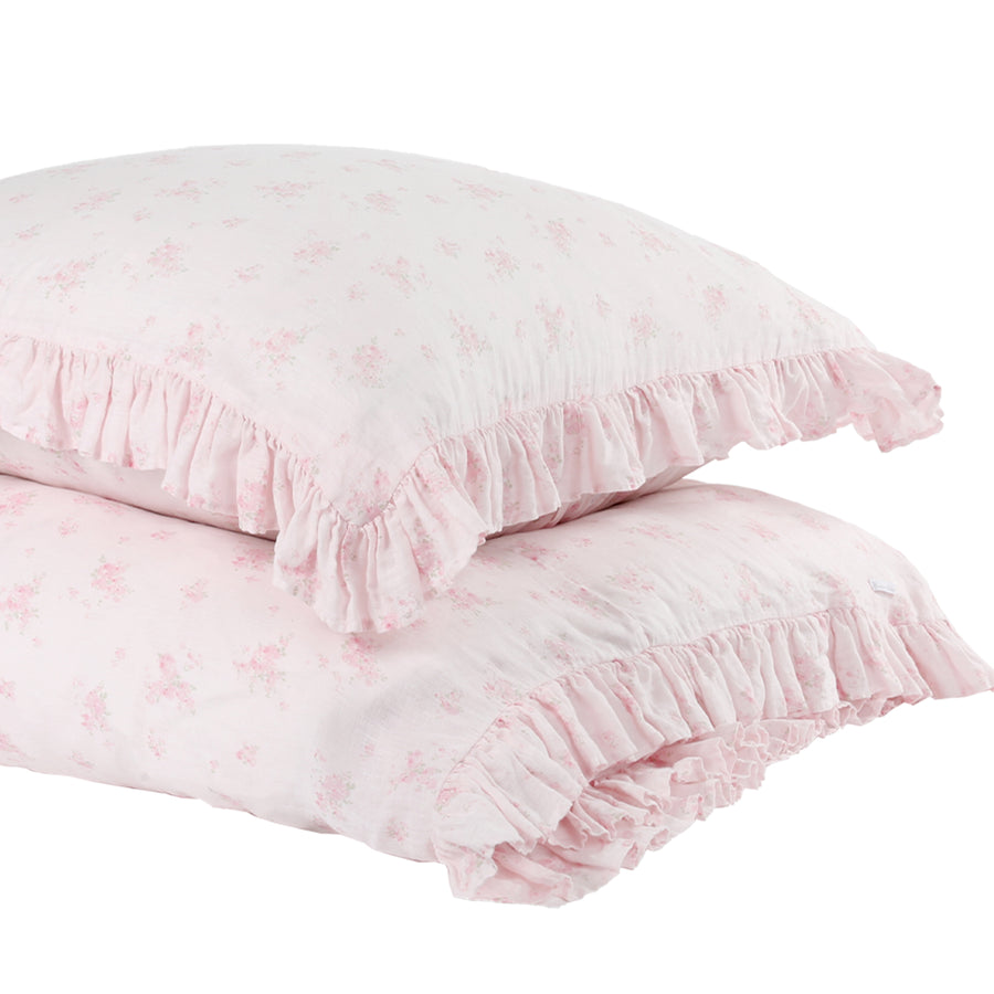Breezy Bloom Overdye Pink Bedding by Rachel Ashwell®