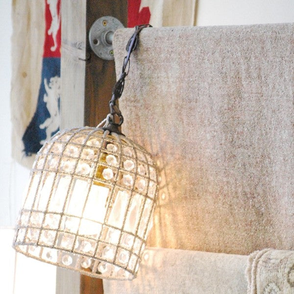 Bird cage pendant light discount