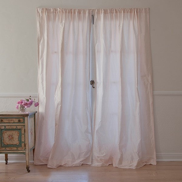 Silk Dupioni Curtains - 4 colors available