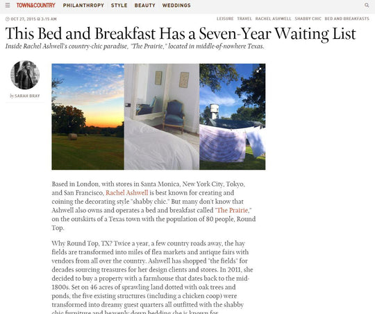 TOWN & COUNTRY - OCTOBER 2015
