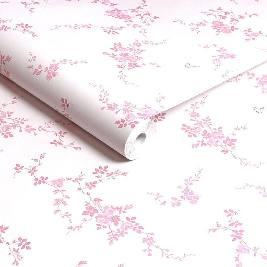 Butterflies Pink Wallpaper