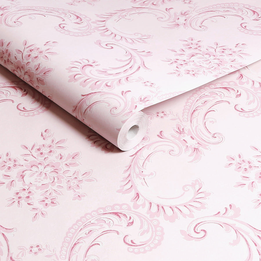 Boudoir Beauty Pink Wallpaper