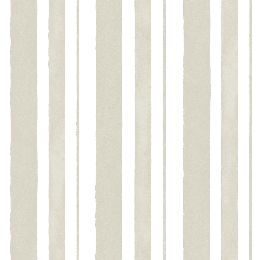 Watercolour Stripe Green Wallpaper - Swatch