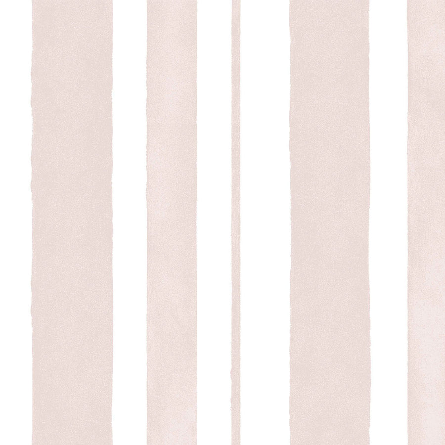Watercolour Stripe Pink Wallpaper