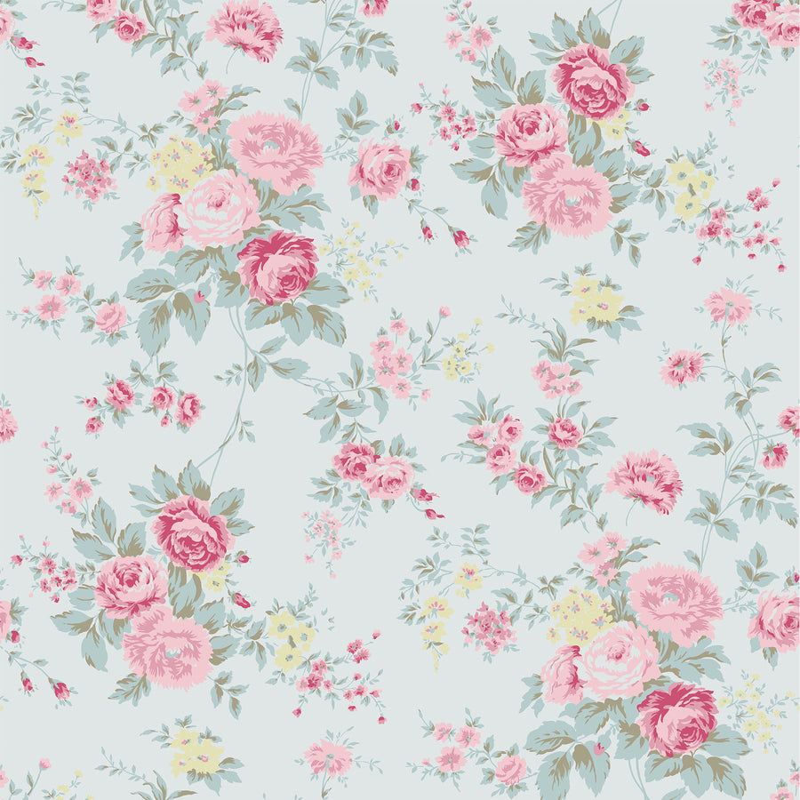 Wild Flower Blue Wallpaper