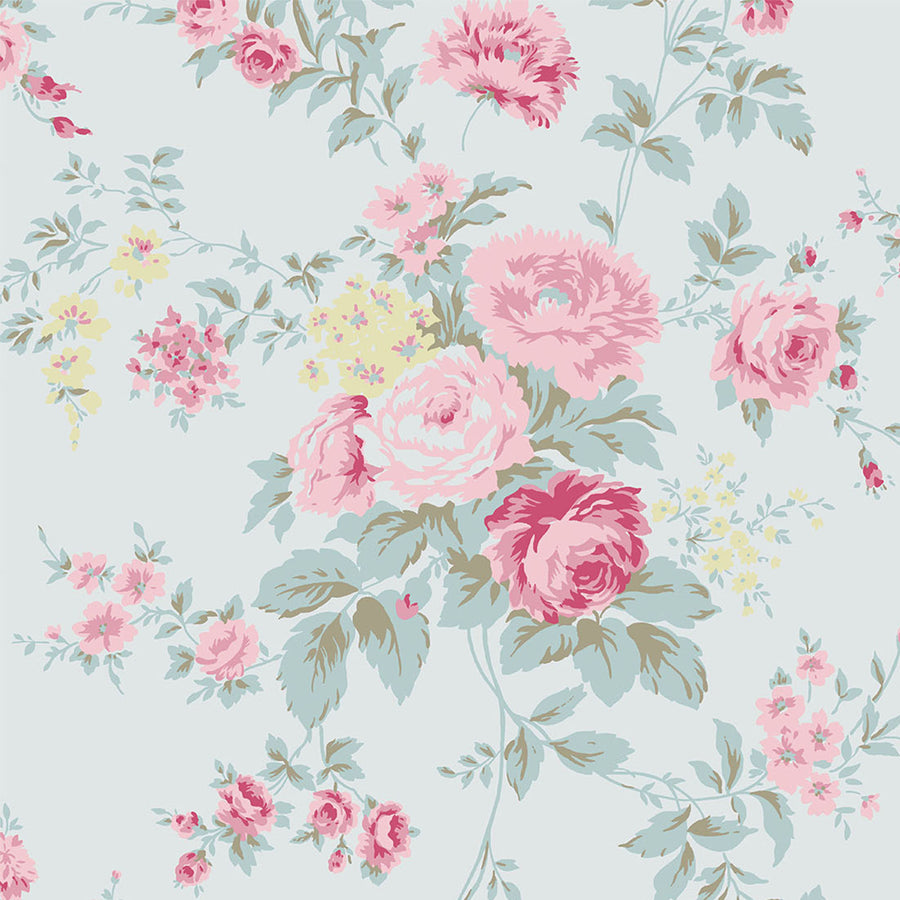 Wild Flower Blue Wallpaper