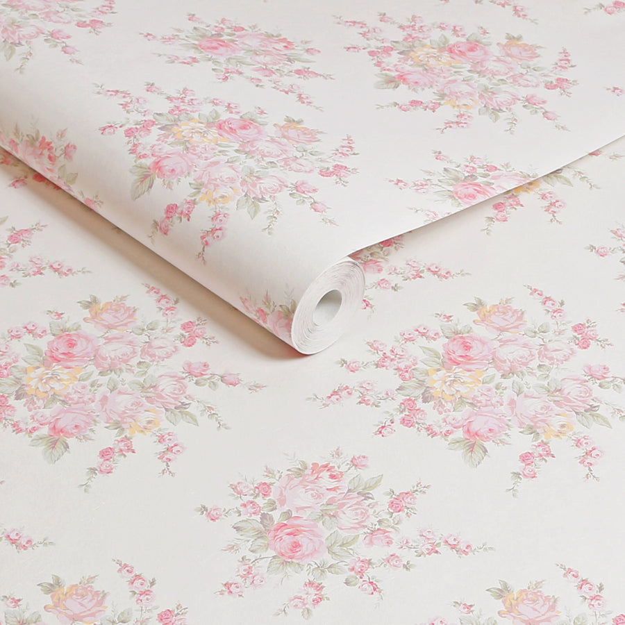Rose Blossom Pink Wallpaper