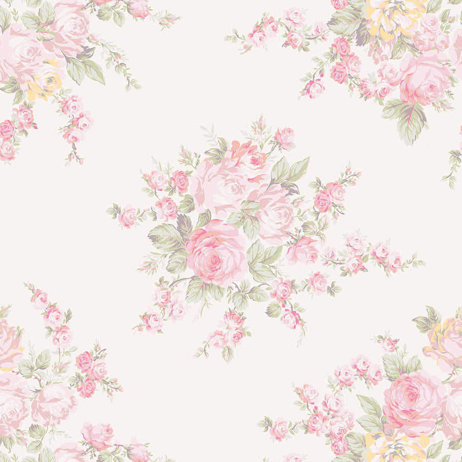 Rose Blossom Pink Wallpaper