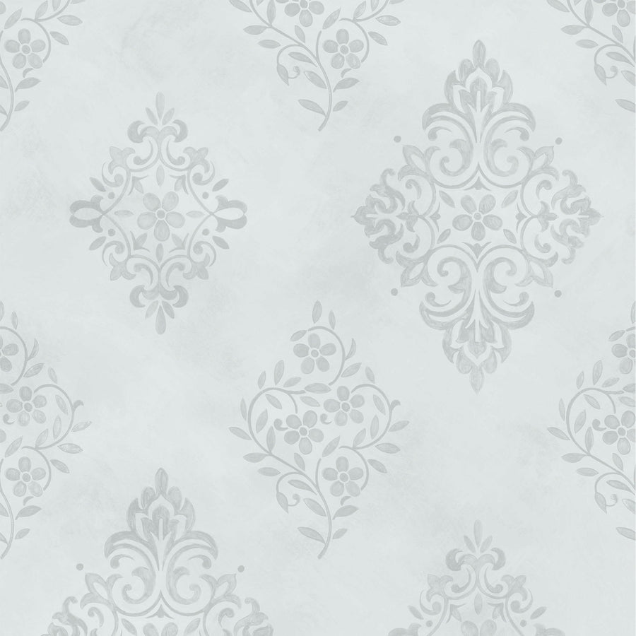 Diamond Motif Blue Wallpaper - Swatch