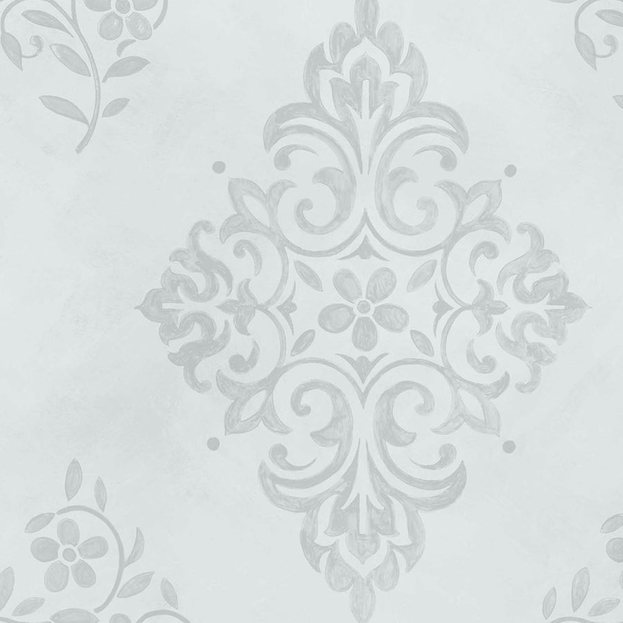 Diamond Motif Blue Wallpaper - Swatch