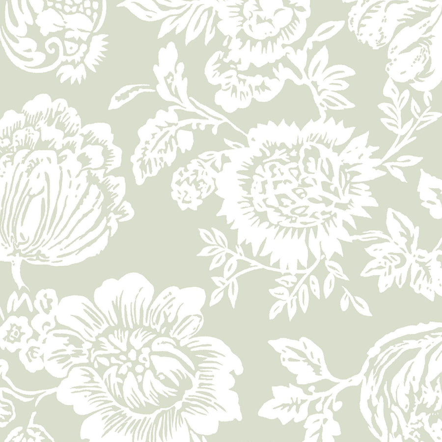 Stipple Sage Wallpaper