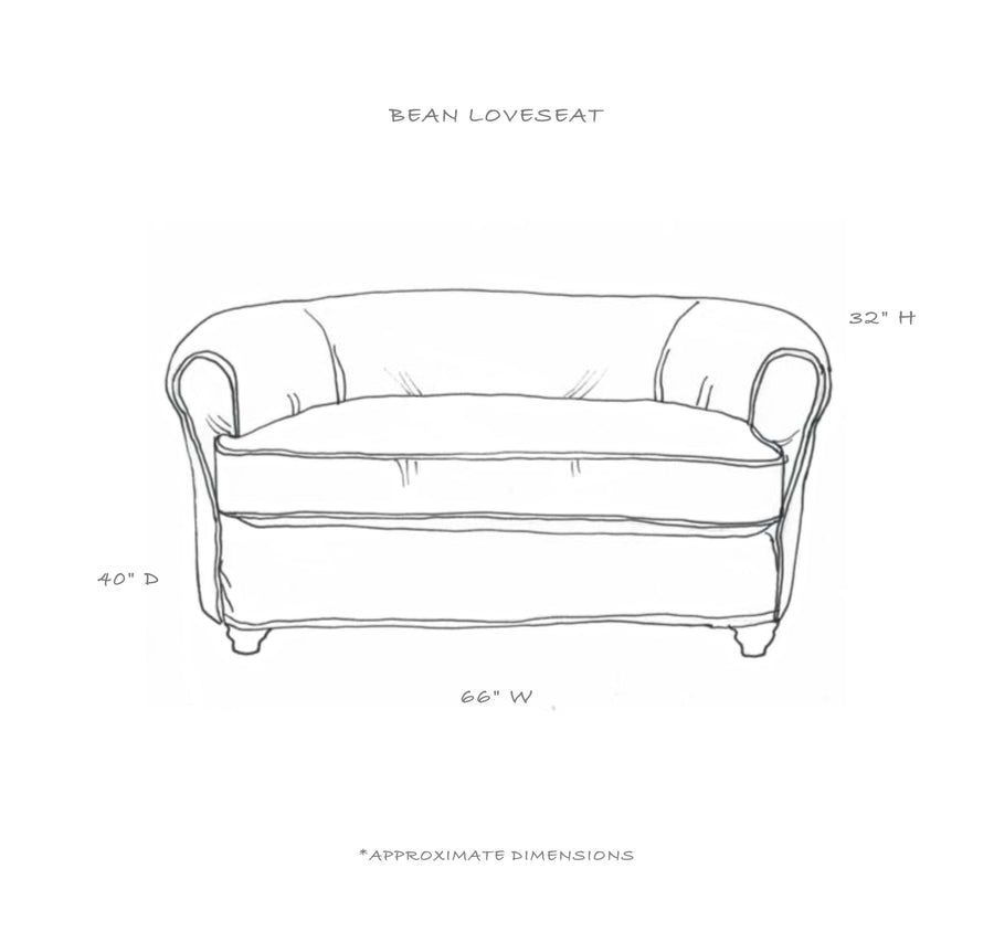 Bean Loveseat