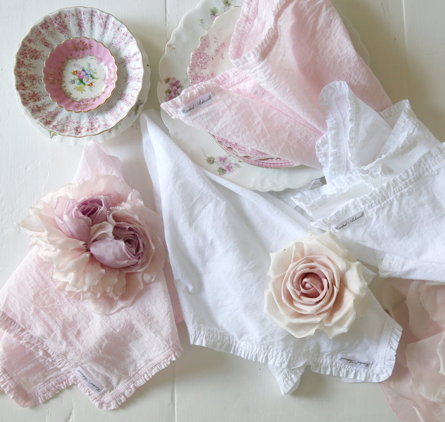 Pink Ruffle Napkin