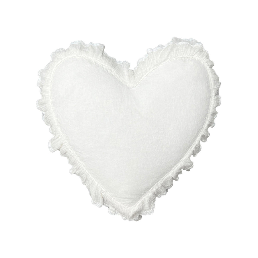 Gauze Heart Pillow