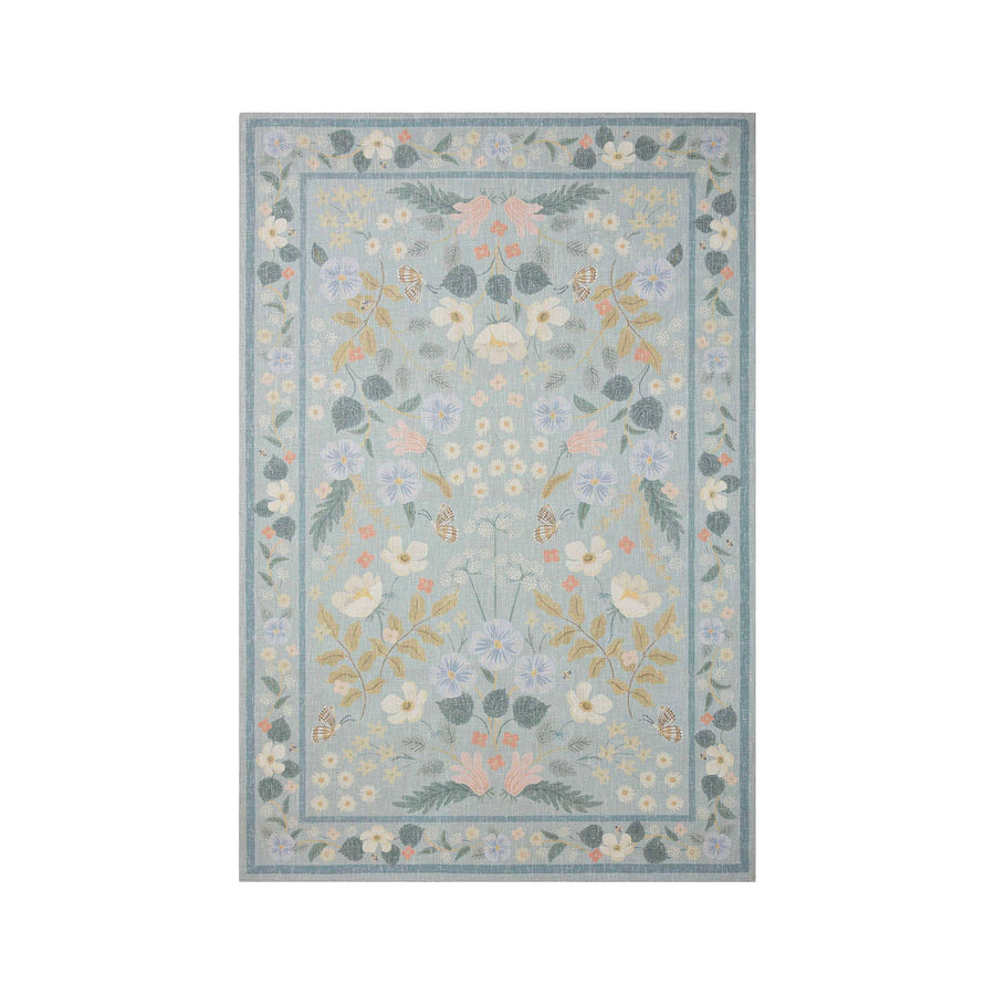 Limoges Teal Rug