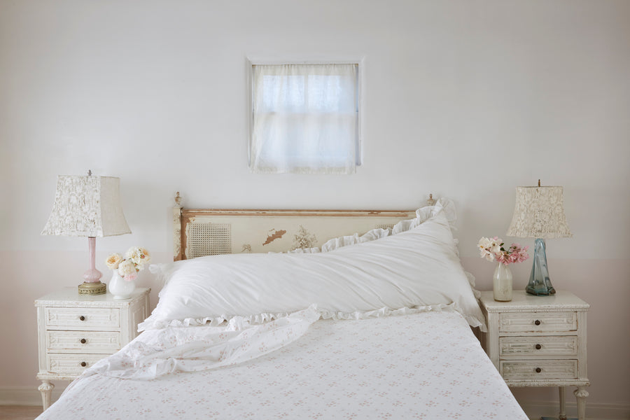 Liliput White Ruffle Poplin