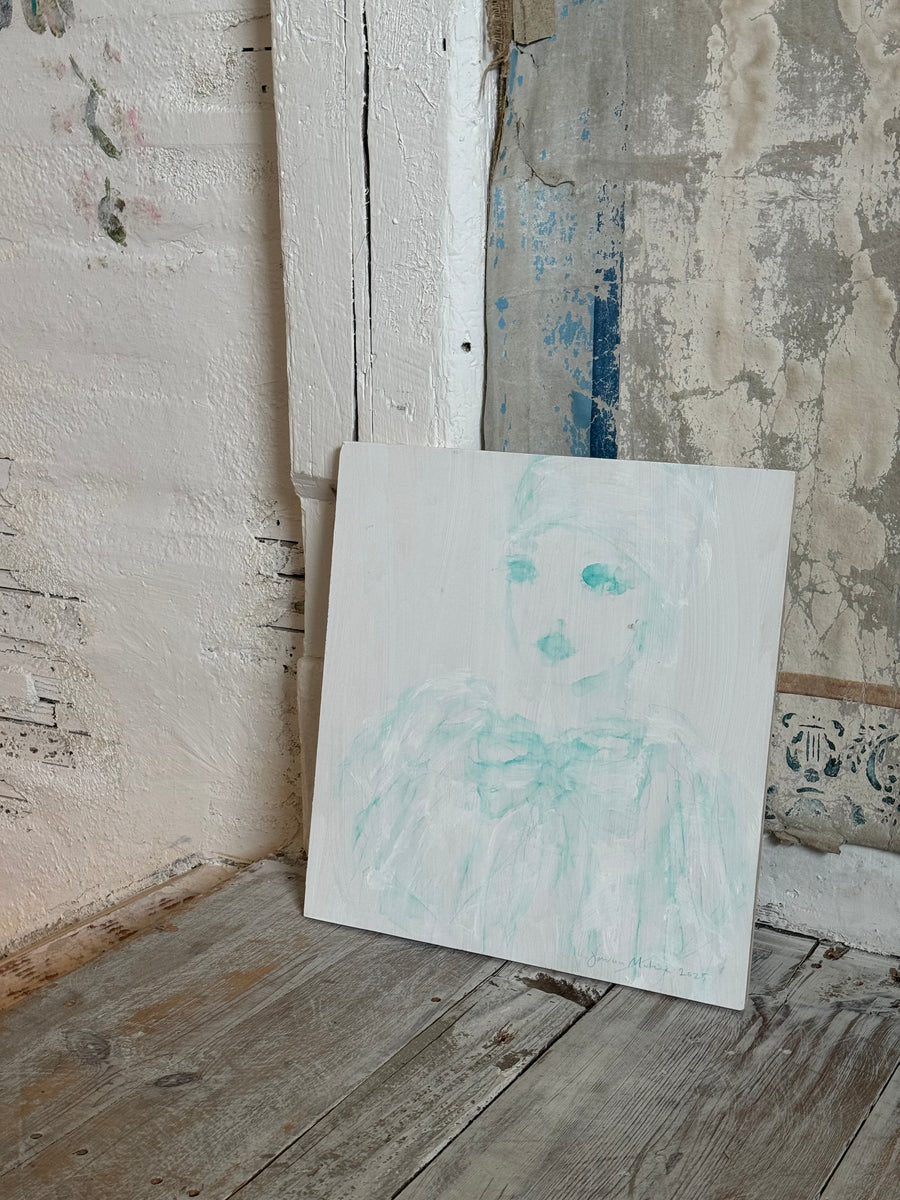 Jorunn Mulen Original Painting - Malachite Moment