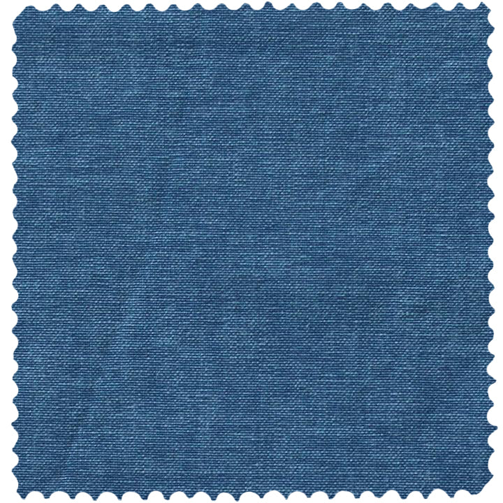 Italian Washed Cotton Indigo Swatch