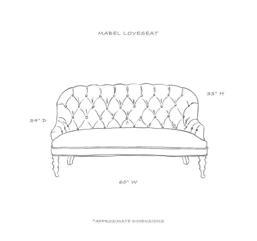 Mabel Loveseat