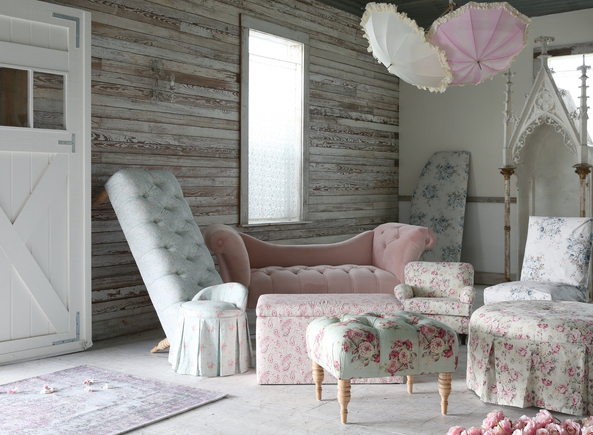 Shabby chic bench discount