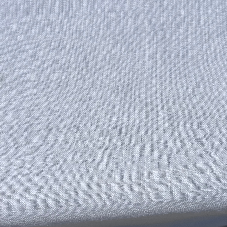 Fabric Sale - Over Dye White Cottage Linen