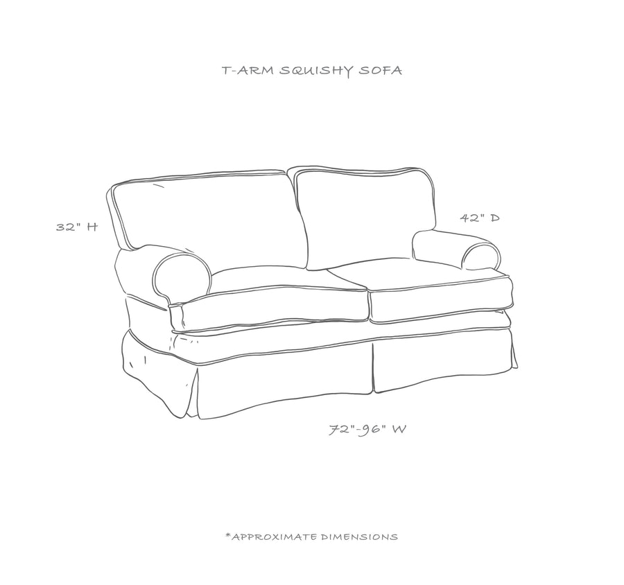 T-Arm Squishy Sofa