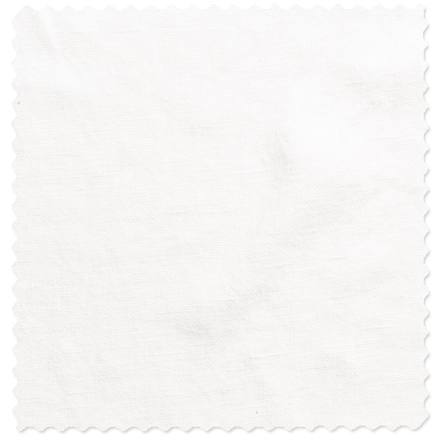 Thick Linen Bright White Swatch