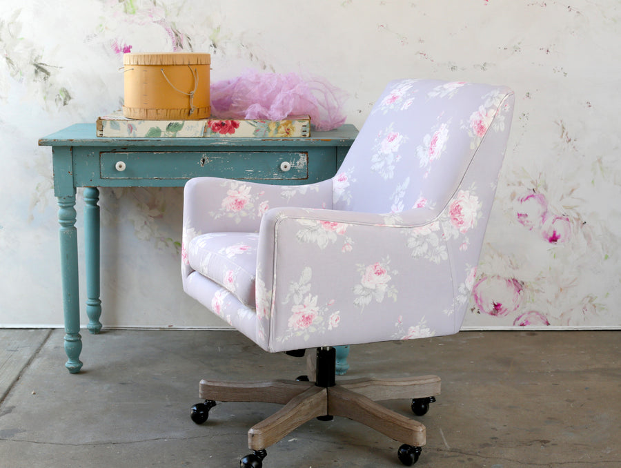 Shabby chic vanity sale chair