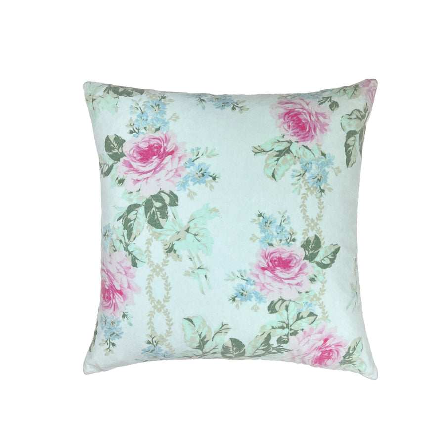 Royal Bouquet Overdye Blue Pillow