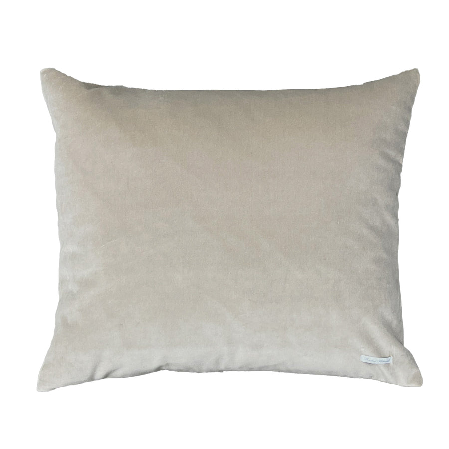 Pink Paisley Linen Pillow