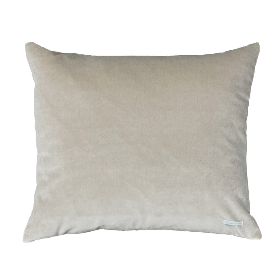 Paisley Pillow w/Velvet Back