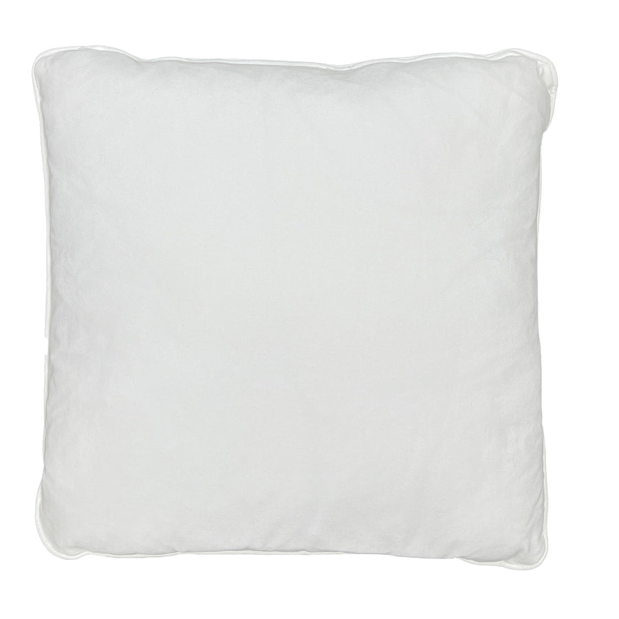 Sample Sale - Multi Back Cushion - Rose Matelasse / White Denim