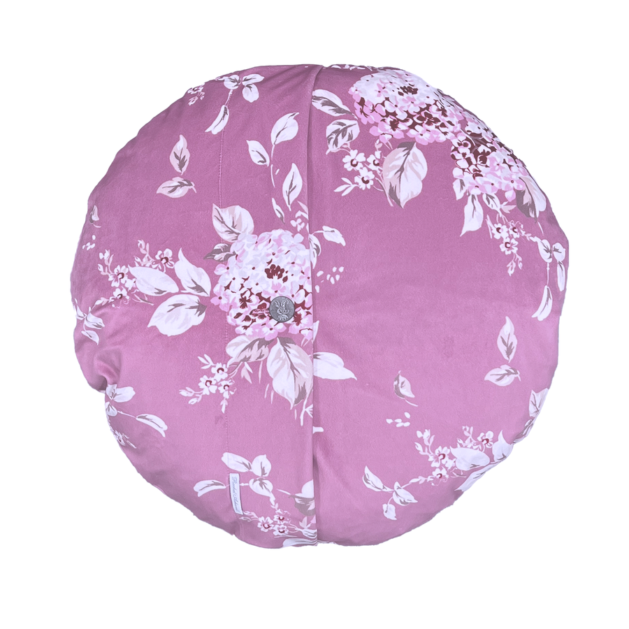 Berry Bloom Round Pillow