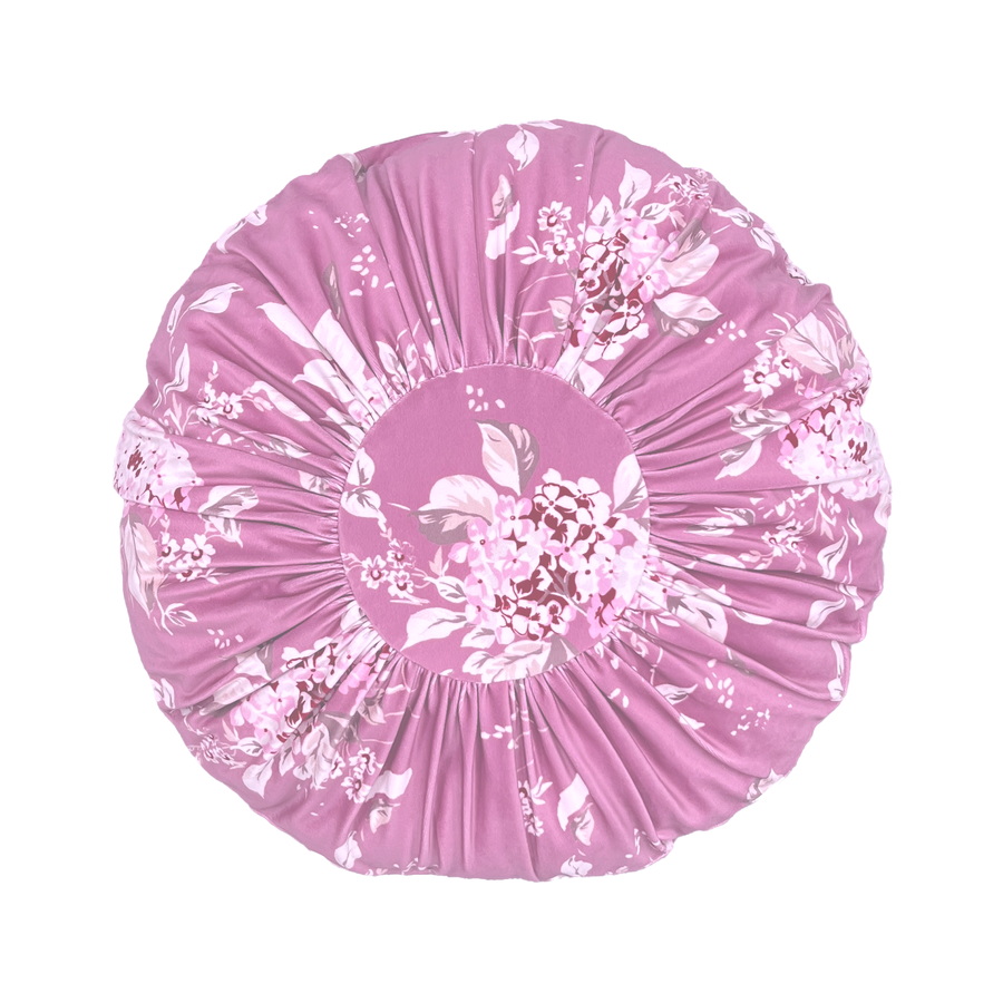 Berry Bloom Round Pillow