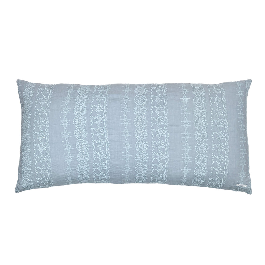 Boho Overdye Blue Body Pillow Pillow - 20