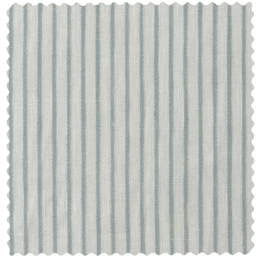 Celadon Ticking Linen Swatch