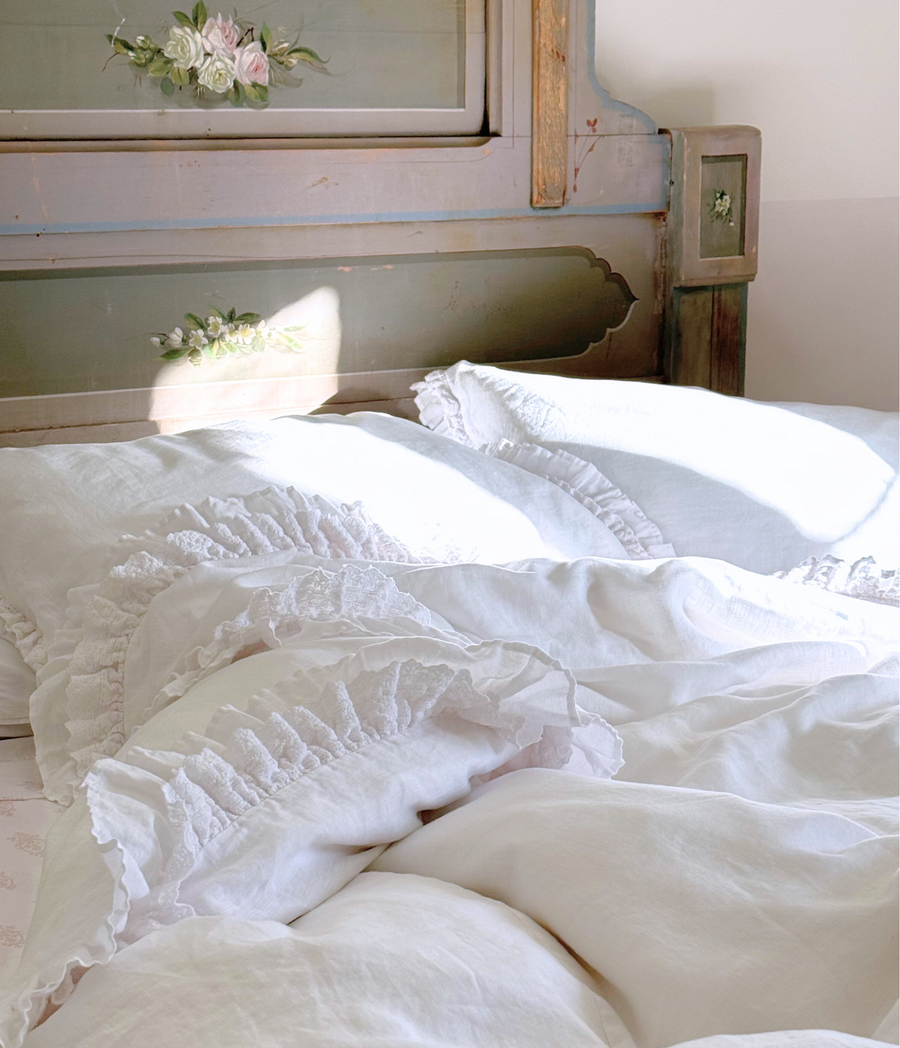 Duchess Petticoat Linen Bedding by Rachel Ashwell®