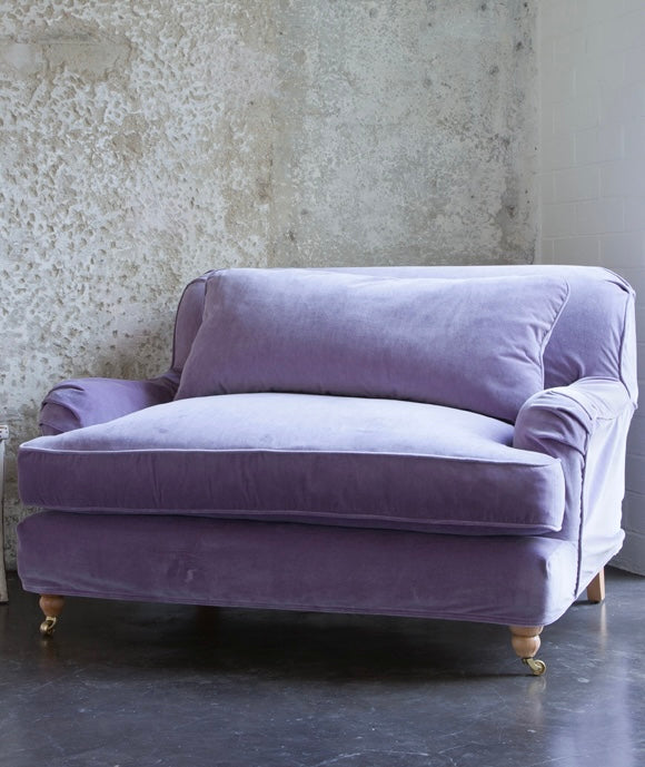 Dusty Lilac Velvet