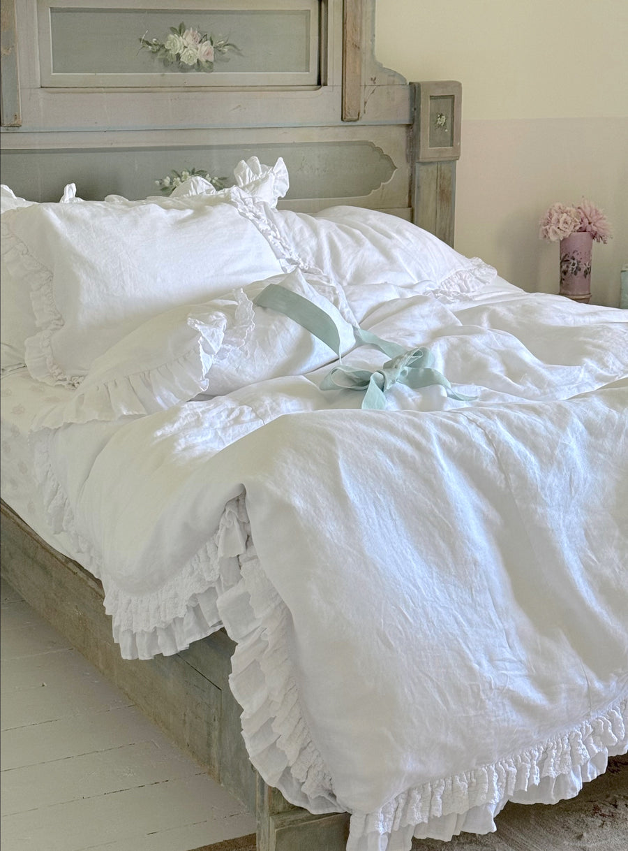 Duchess Petticoat Linen Bedding by Rachel Ashwell®