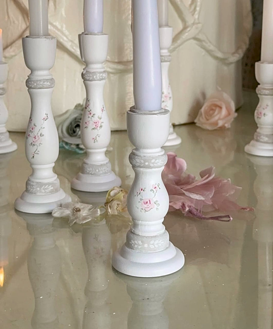 Hand-Painted Candle Stick Holders by Ben Peck-Whiston