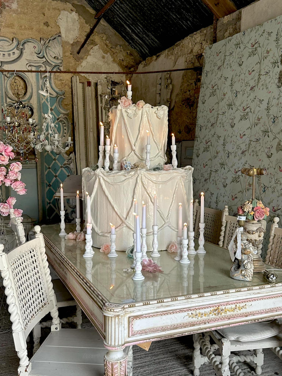 Hand-Painted Candle Stick Holders by Ben Peck-Whiston