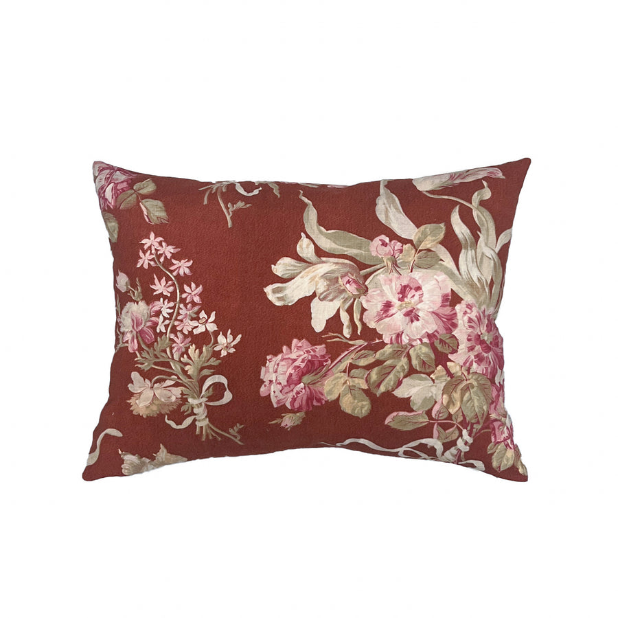Raspberry store colored pillows