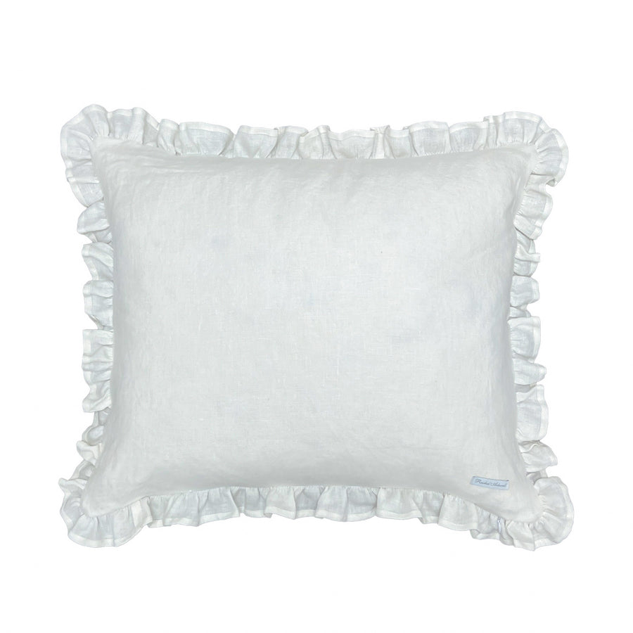 Bennison Liliana Pale Blue on Oyster Linen - 17