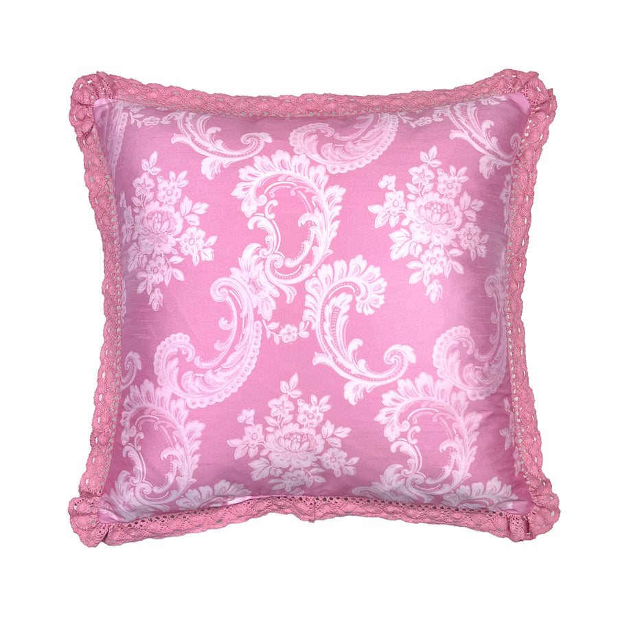 Pink Paisley Pillow