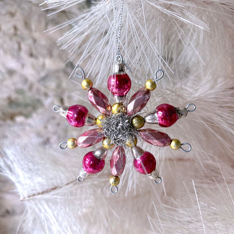 Vintage Pinwheel Ornaments - 3 Piece Set